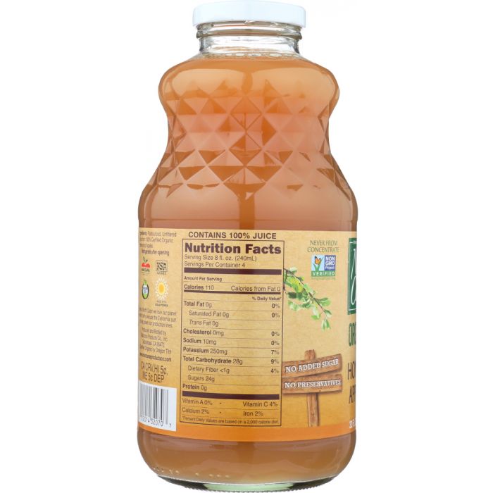 NORTH COAST: Organic Honey Crisp Apple Juice, 32 fl oz