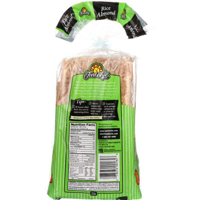FOOD FOR LIFE: Wheat and Gluten Free Rice Almond Bread, 24 oz