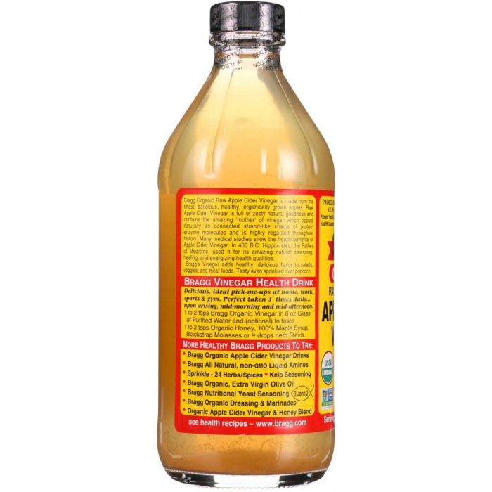 BRAGG: Organic Apple Cider Vinegar, 16 oz