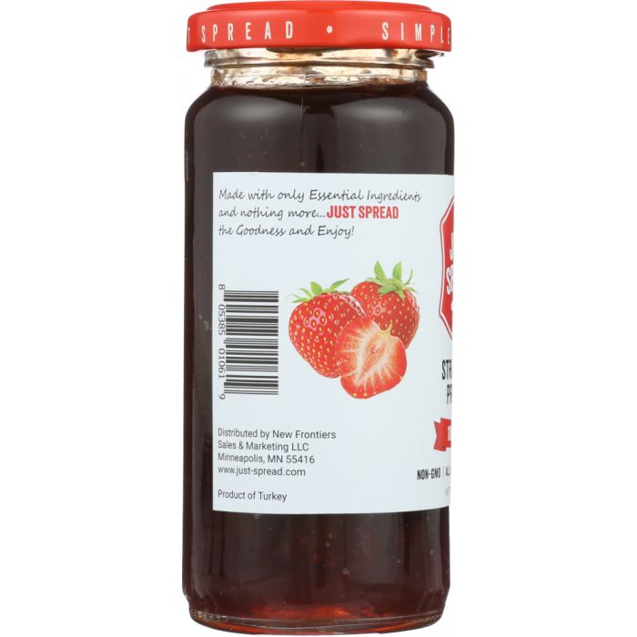 JUST SPREAD: Strawberry Preserve Spread, 10 oz