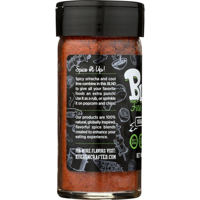 KITCHEN CRAFTED: Sriracha Lime Spice, 2.1 oz