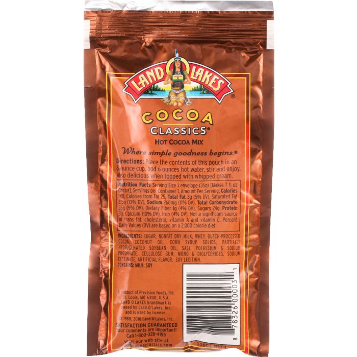 LAND O LAKES: Caramel and Chocolate Cocoa Mix, 1.25 oz