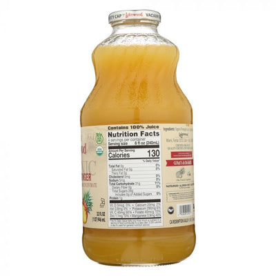 LAKEWOOD: Organic Pineapple Ginger Juice, 32 fl oz