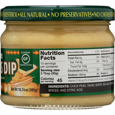 WILD GARDEN: Hummus Dip Traditional, 10.74 oz