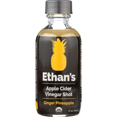 ETHANS: Pineapple Ginger Apple Cider Vinegar Shot, 2 fl oz